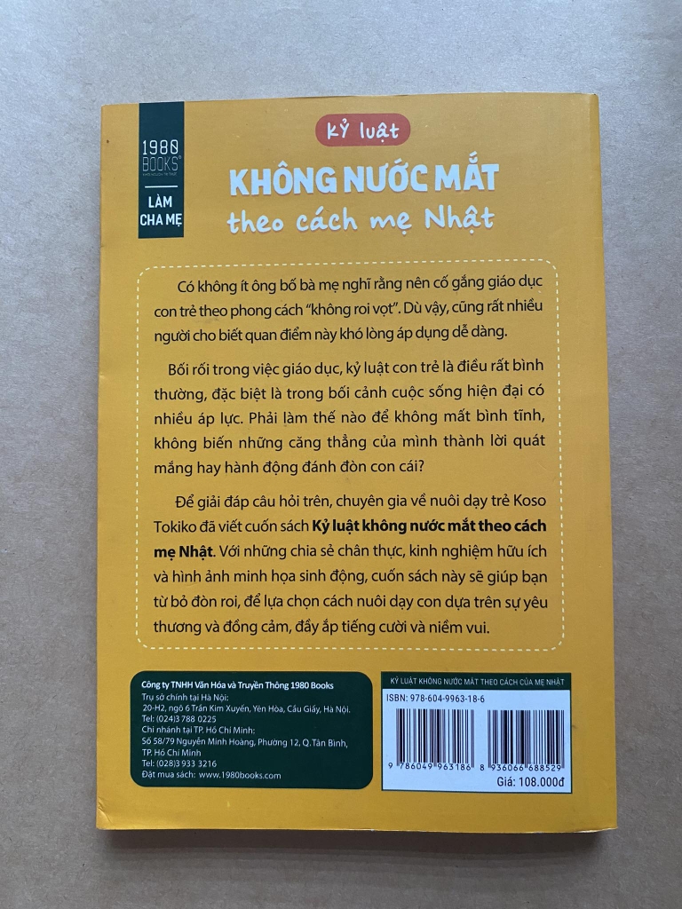 Kỷ luật không nước mắt theo cách mẹ Nhật