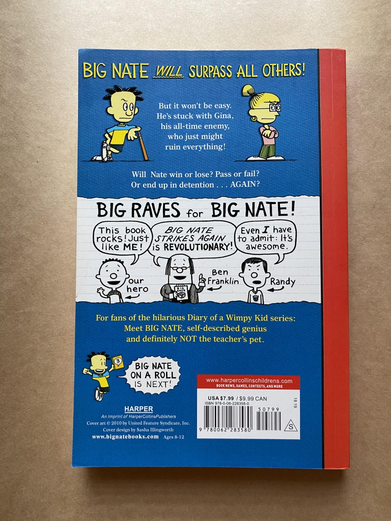 [ Big Nate ] Strikes again