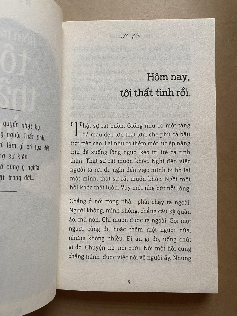 Hôm nay tôi thất tình