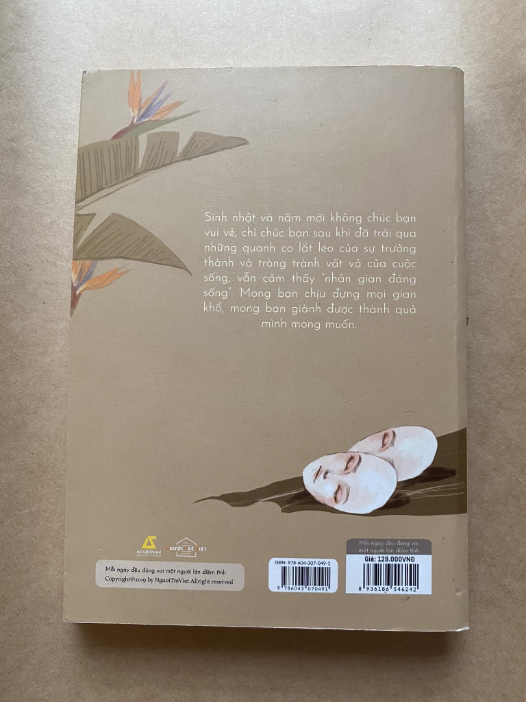 Mỗi ngày đều đóng vai một người lớn điềm tĩnh