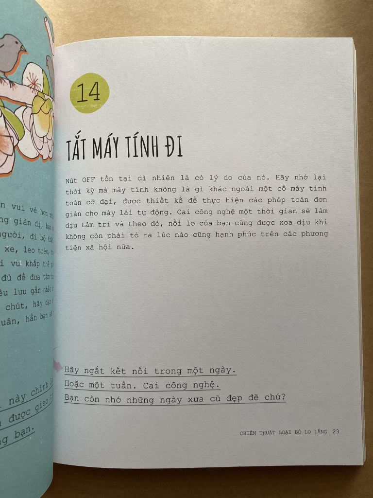 Chiến thuật loại bỏ lo lắng