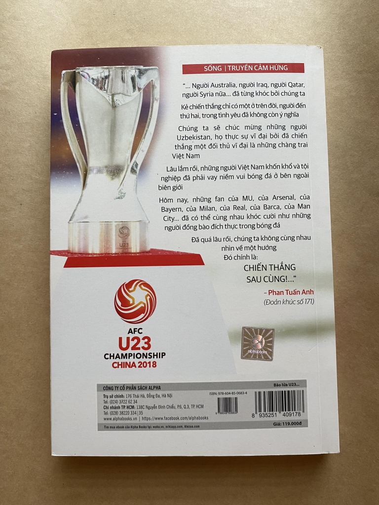 Bão lửa U23 - Thường Châu tuyết trắng