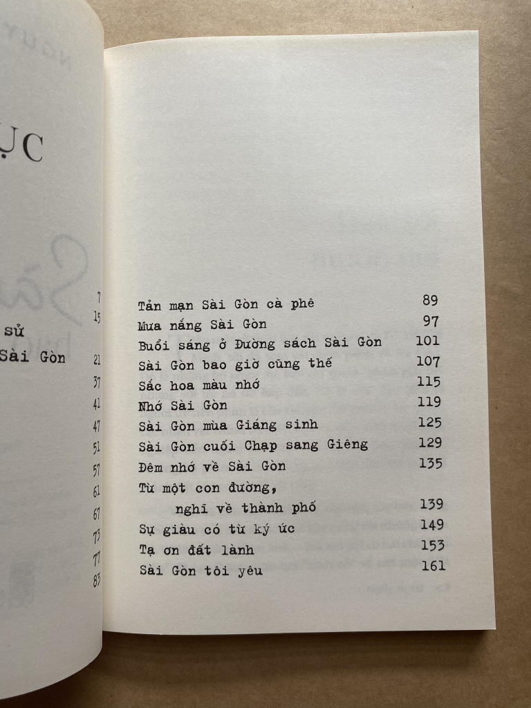 Sài Gòn bao giờ cũng thế