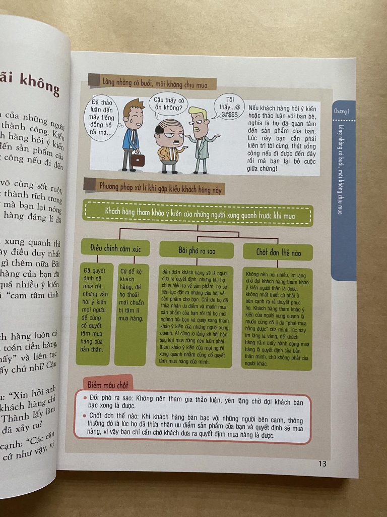 Khách hàng khó, vẫn thừa sức đối phó
