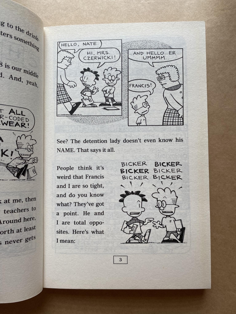 [ Big Nate ] Flips out