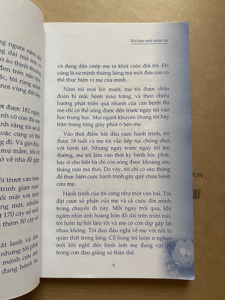 Hạt giống tâm hồn - Khi bạn mất niềm tin