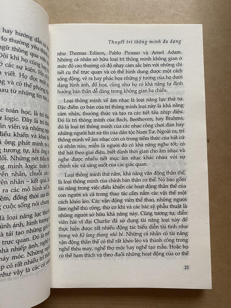 7 loại hình thông minh