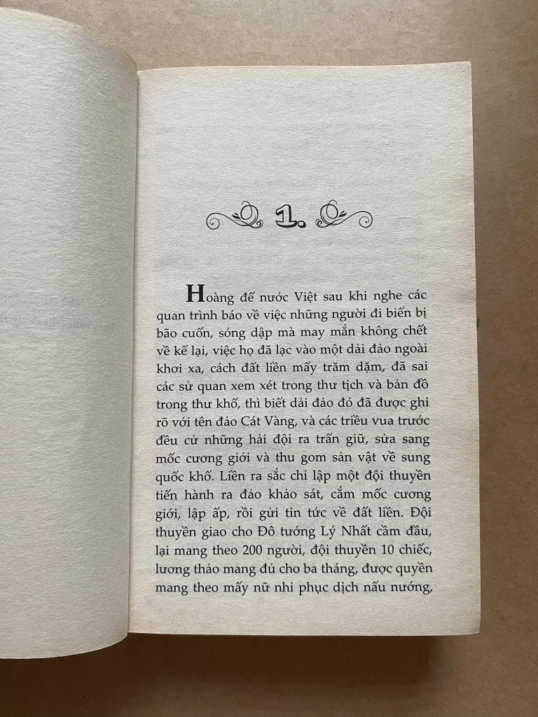 Lời Thề ( Tiểu thuyết về Hoàng Sa )