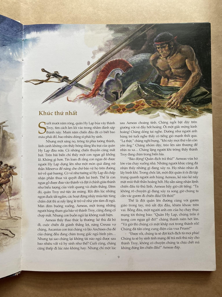 Thần Thoại Vàng - Aeneid - Những Cuộc Phiêu Lưu Của Aeneas