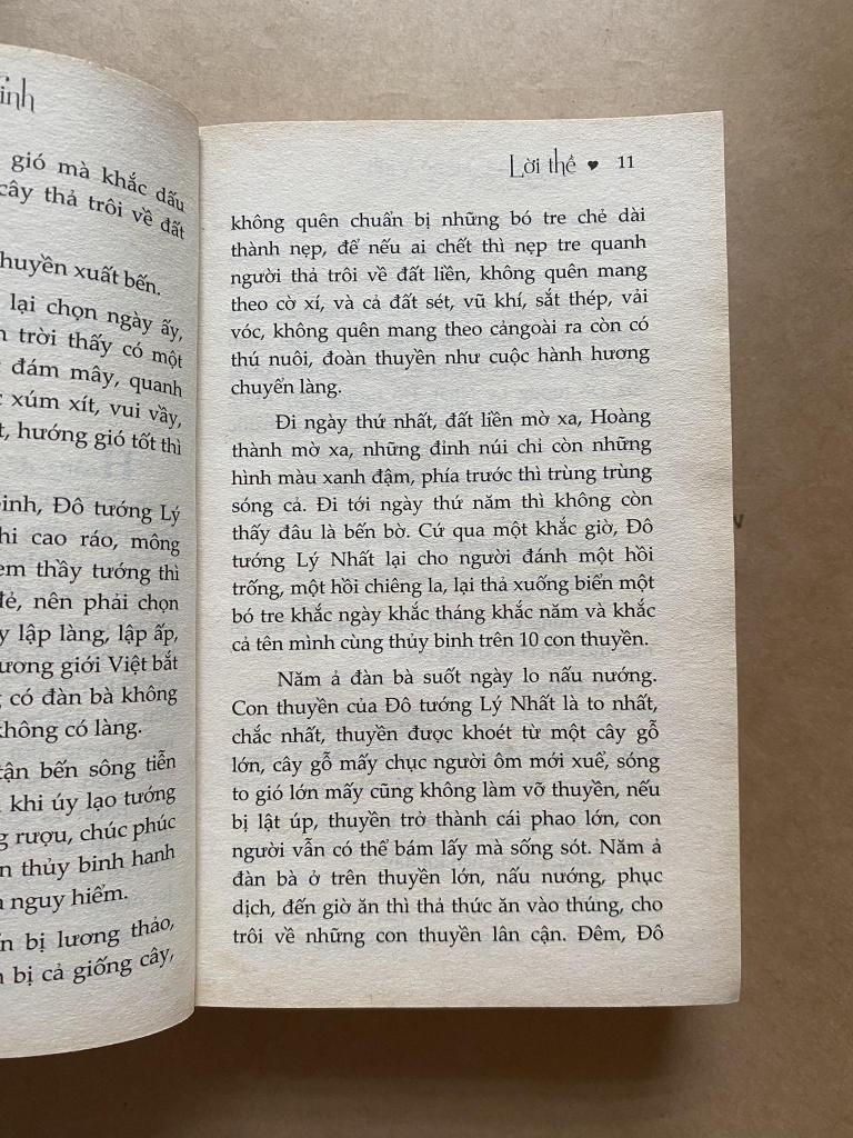 Lời Thề ( Tiểu thuyết về Hoàng Sa )