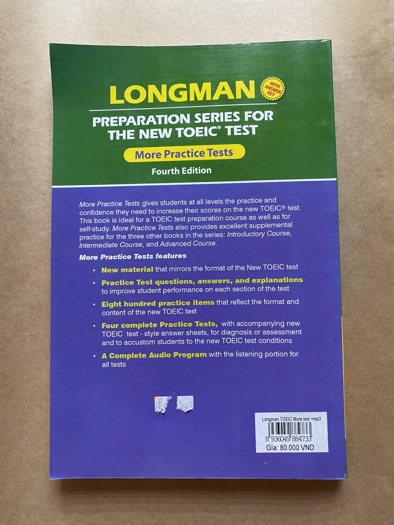 Longman - Preparation series for the new TOEIC tests