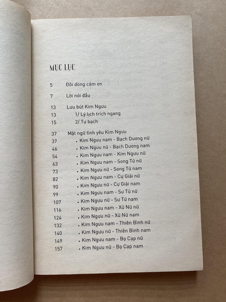 Mật ngữ Kim Ngưu