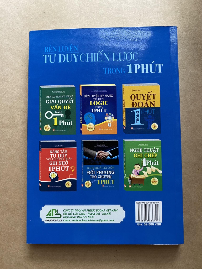 Rèn luyện tư duy chiến lược trong 1 phút