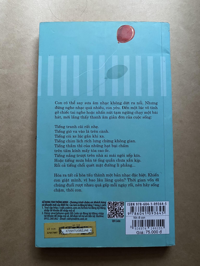 Nín đi con - Từ Điển Cảm Xúc Đặc Biệt Cho Trái Tim