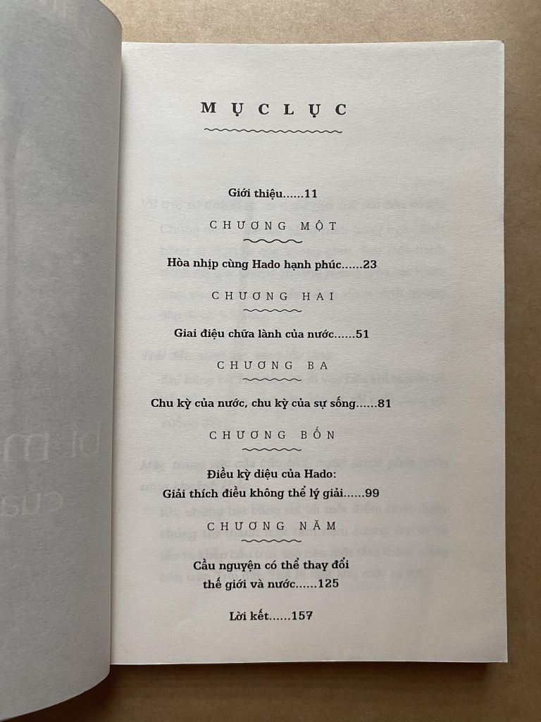 Bí Mật Của Nước