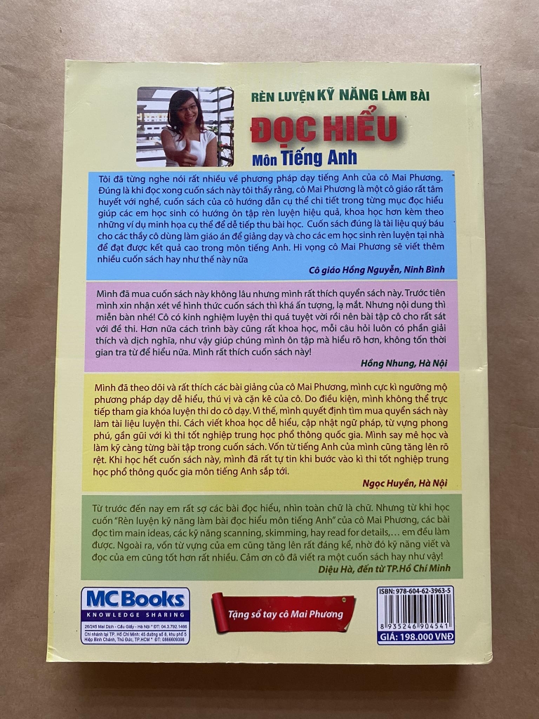 Rèn Luyện Kỹ Năng Làm Bài Đọc Hiểu Môn Tiếng Anh