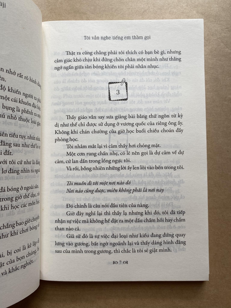 Tôi vẫn nghe tiếng em thầm gọi