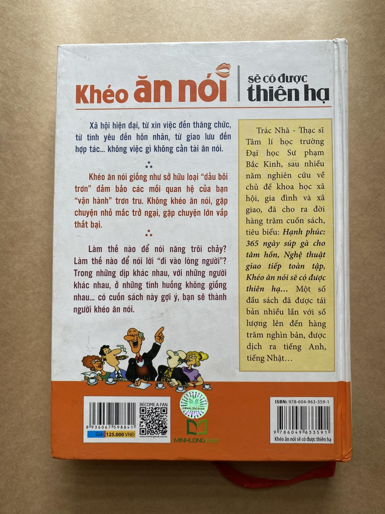Khéo Ăn Nói Sẽ Có Được Thiên Hạ ( bìa cứng )