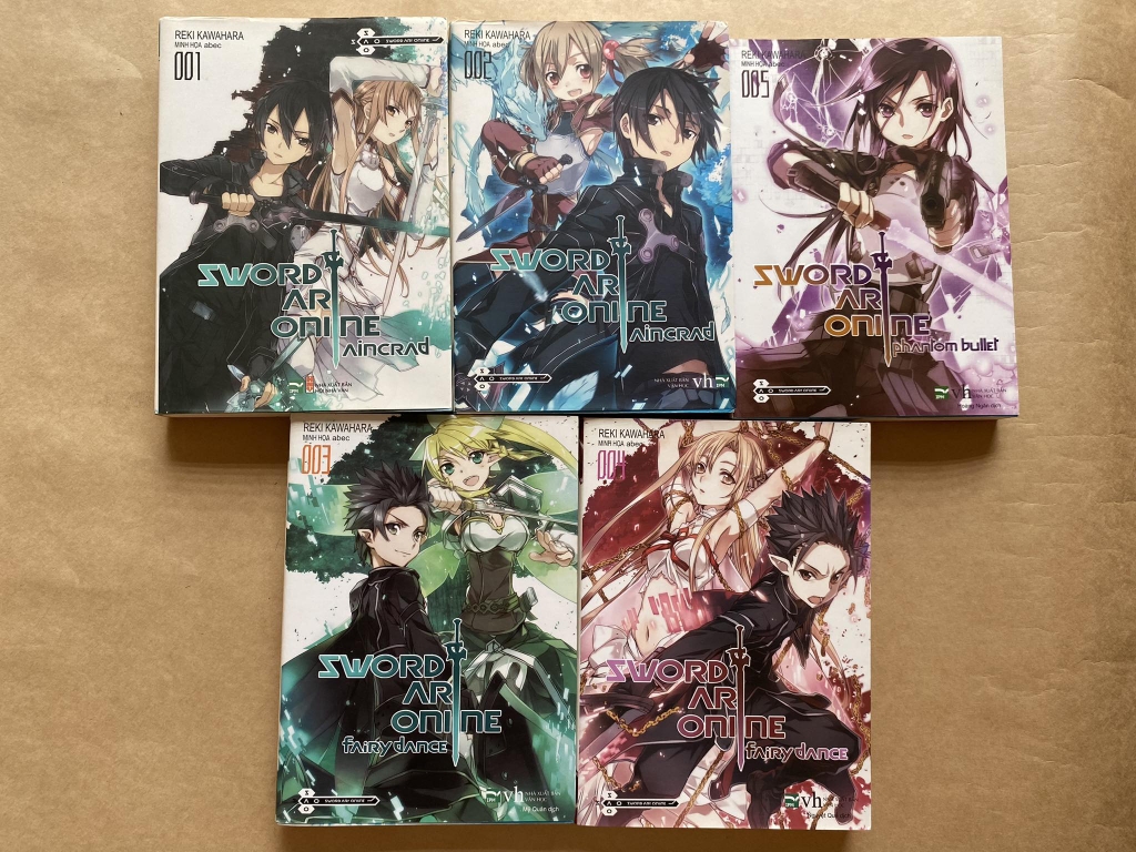 Sword Art Online ( 5 tập )