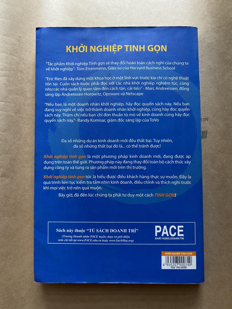 Khởi Nghiệp Tinh Gọn - The Lean Startup