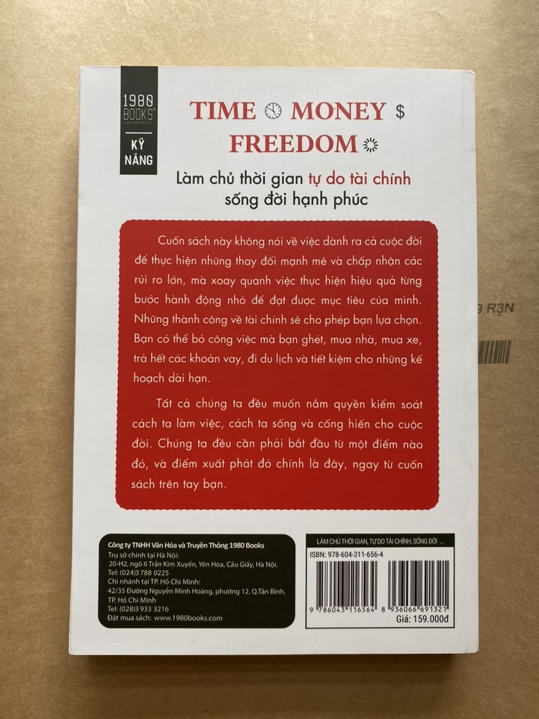 Làm Chủ Thời Gian, Tự Do Tài Chính, Sống Đời Hạnh Phúc