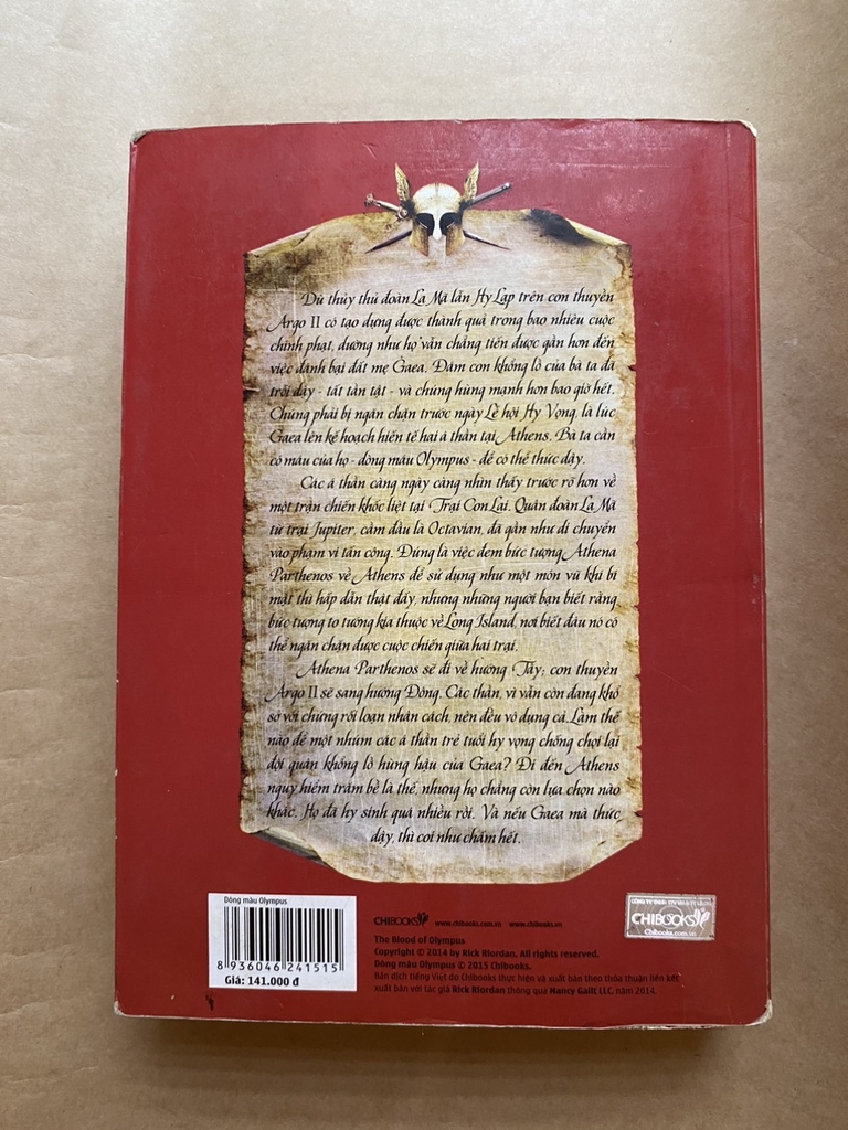 Các vị thần đỉnh Olympus phần 5 - Dòng máu Olympus