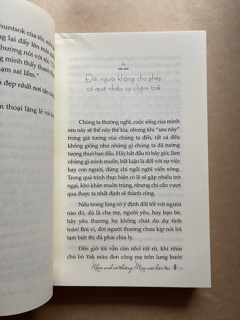 Nhân Sinh Vô Thường - Mỉm Cười Hiện Tại