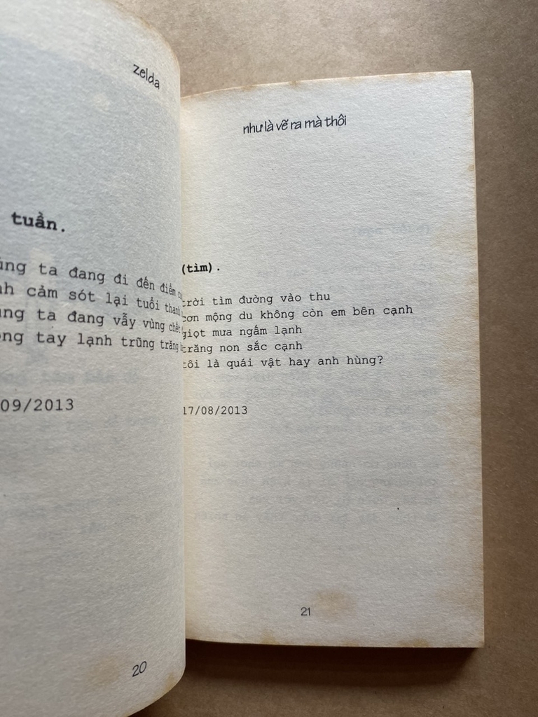 Như Là Vẽ Ra Mà Thôi ( sách khổ nhỏ )