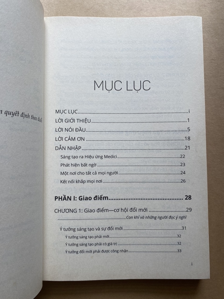 Hiệu Ứng Medici - Nơi Sáng Tạo Bắt Đầu