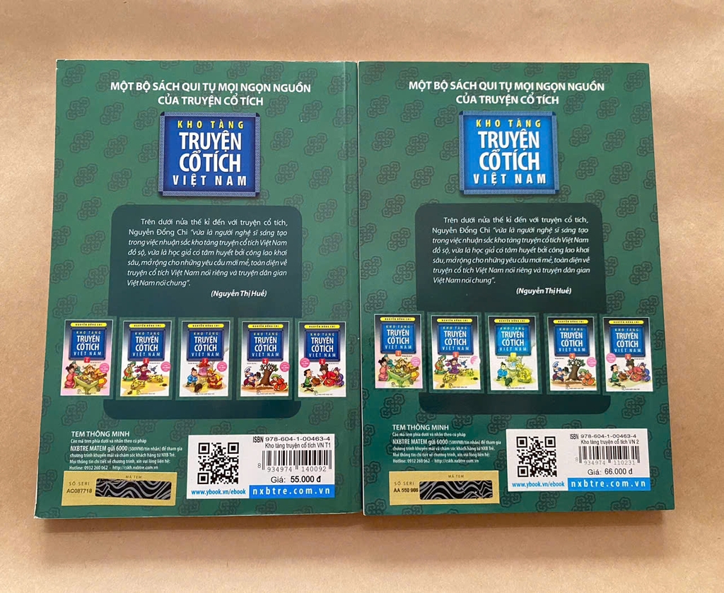 Kho Tàng Truyện Cổ Tích Việt Nam ( tập 1+ 2 )
