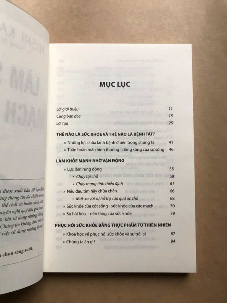 Làm Sạch Mạch Và Máu