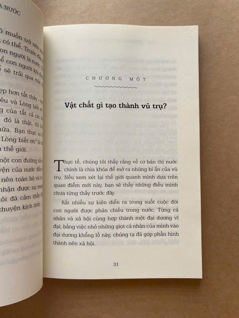 Thông Điệp Của Nước