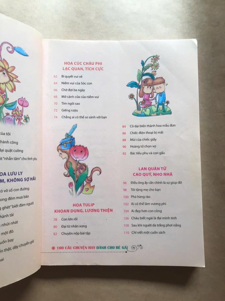 100 Câu Chuyện Hay Dành Cho Bé Gái