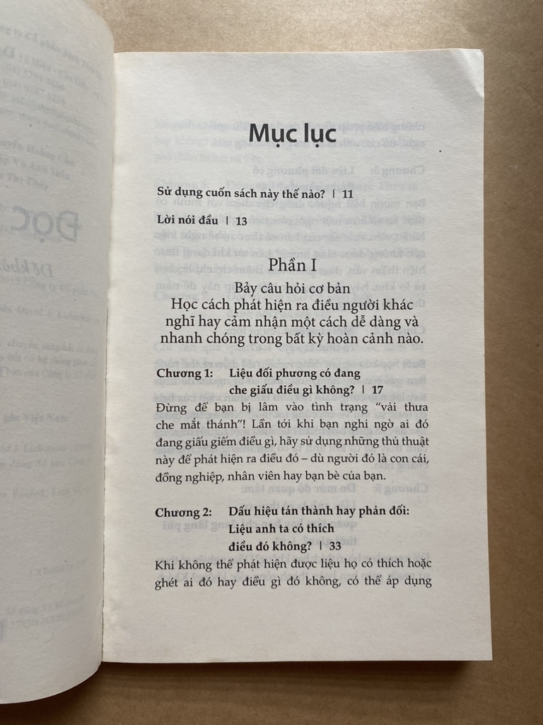 Đọc vị bất kỳ ai