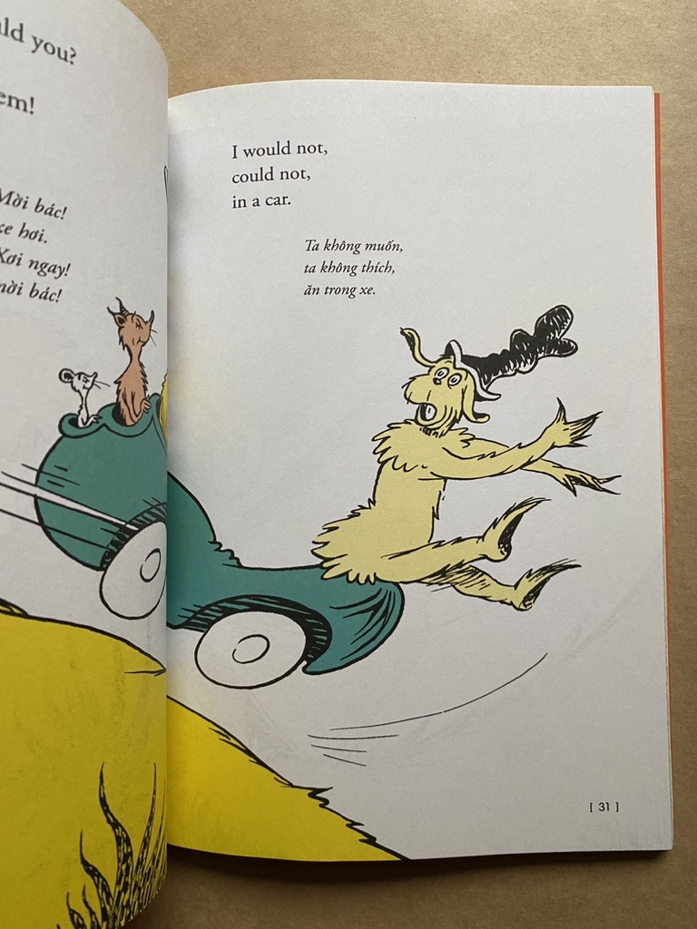 Dr.seuss - Green Eggs And Ham - Trứng Xanh, Giăm Bông Xanh