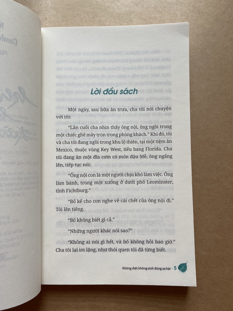 Không Diệt Không Sinh Đừng Sợ Hãi