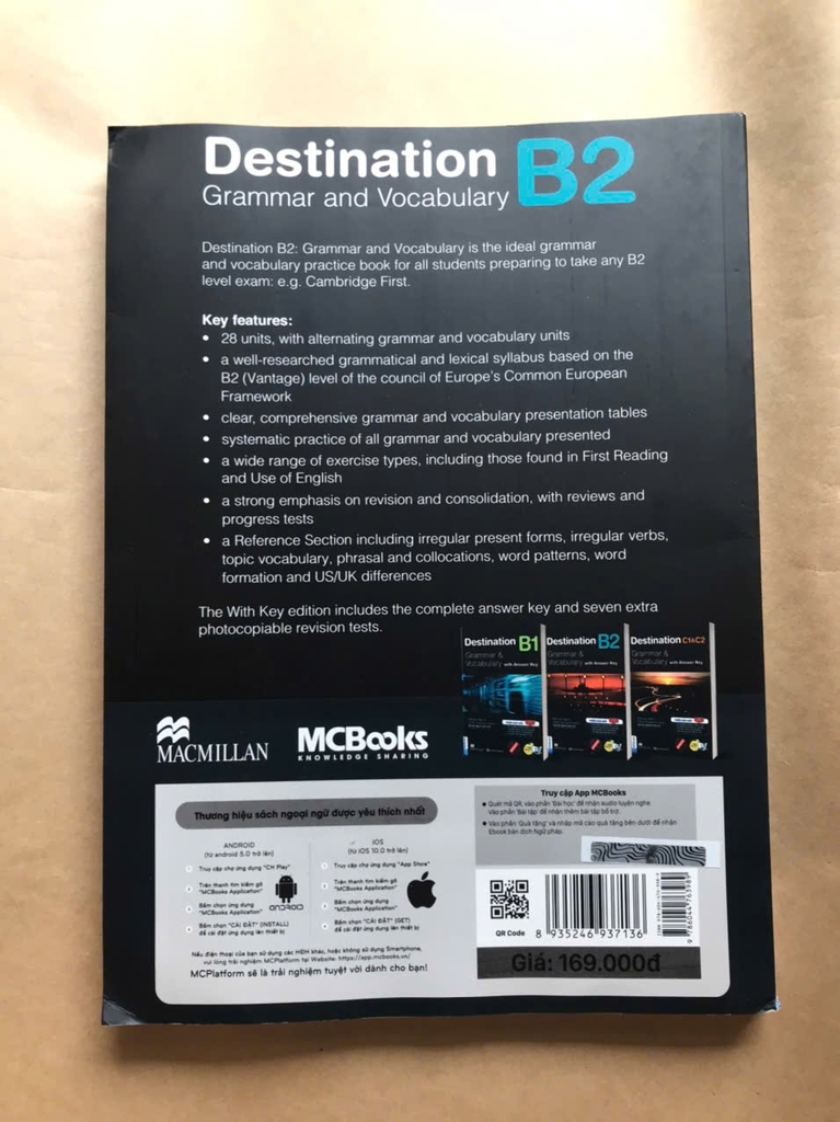 Destination B2 - Grammar And Vocabulary with Answer Key