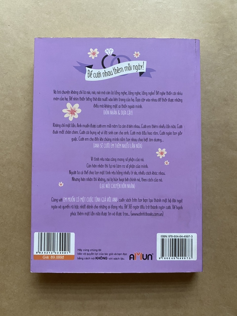 Anh sẽ cưới em thêm nhiều lần nữa