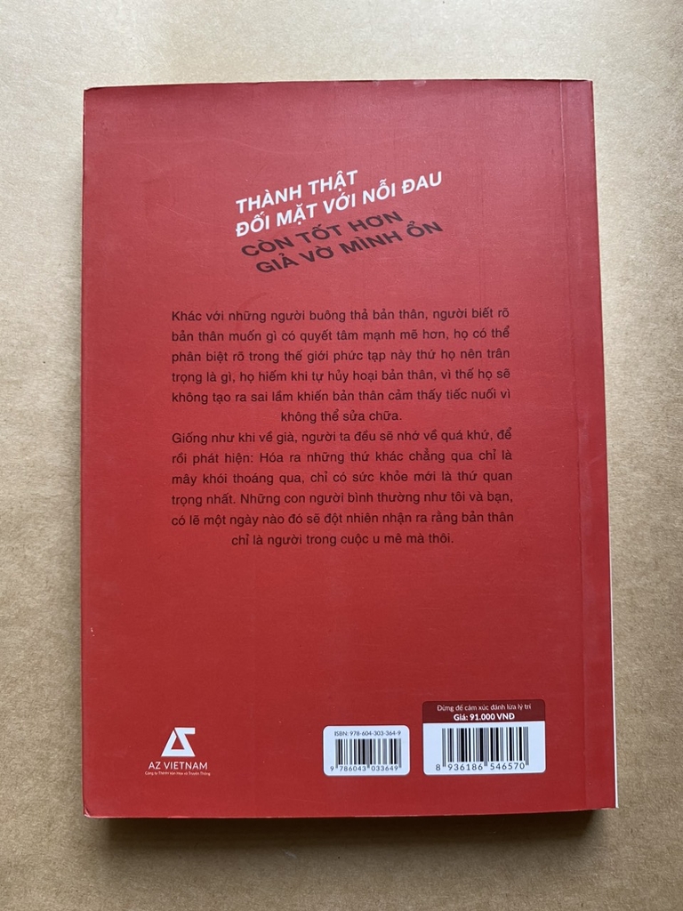 Đừng Để Cảm Xúc Đánh Lừa Lý Trí