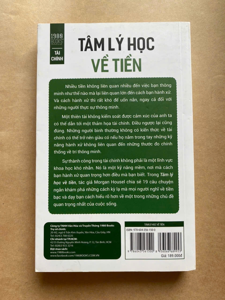 Tâm Lý Học Về Tiền