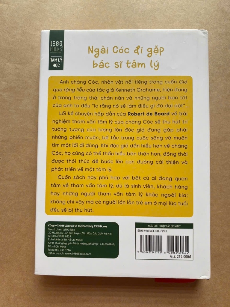 Ngài Cóc Đi Gặp Bác Sĩ Tâm Lý - Bìa Cứng