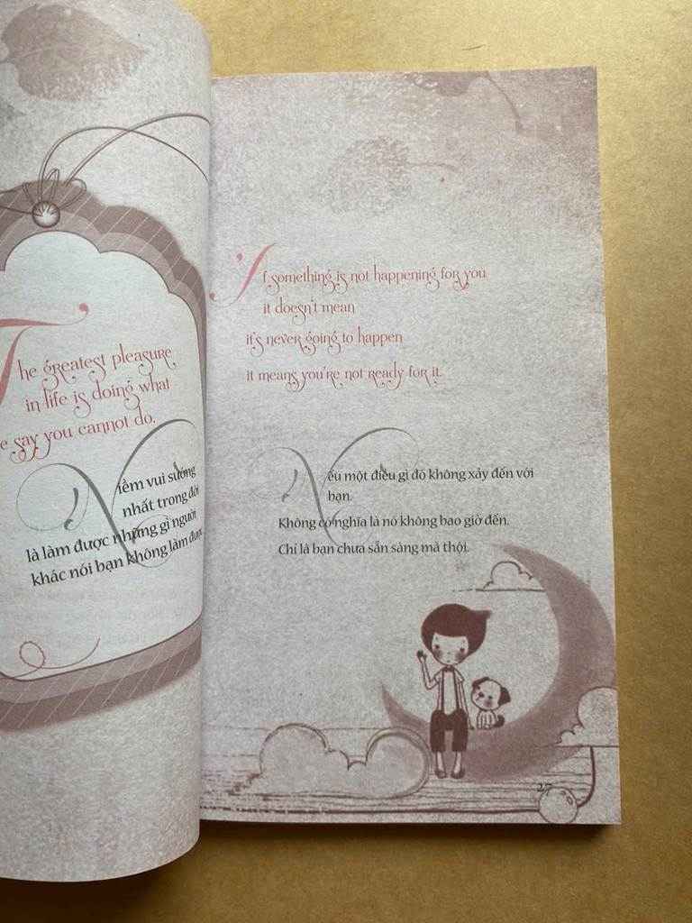 Thông Điệp Yêu Thương - Mỉm Cười Và Bước Tới ( song ngữ Việt - Anh )