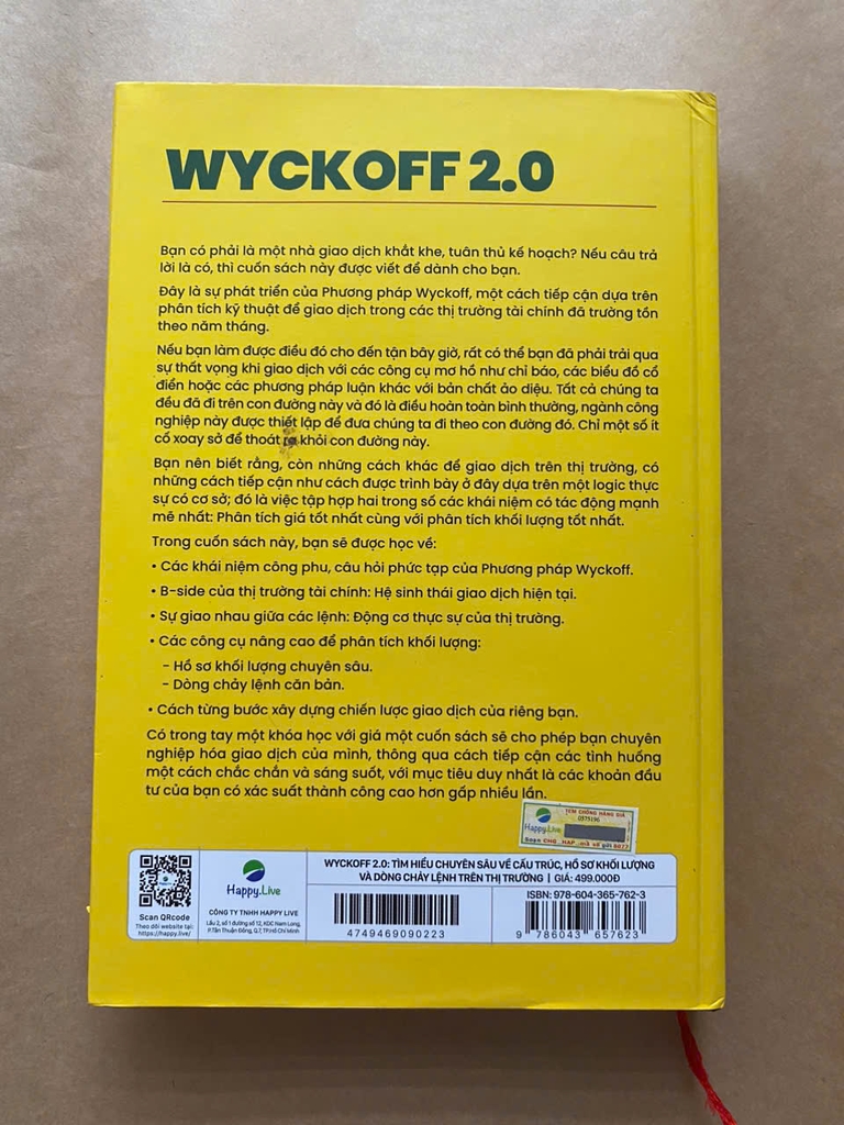 Wyckoff 2.0: Tìm Hiểu Chuyên Sâu Về Cấu Trúc, Hồ Sơ Khối Lượng Và Dòng Chảy Lệnh Trên Thị Trường