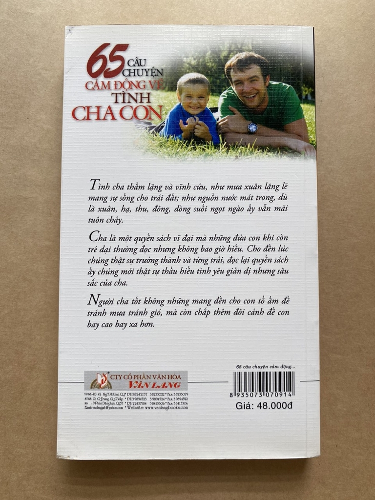 65 Câu chuyện cảm động về tình cha con