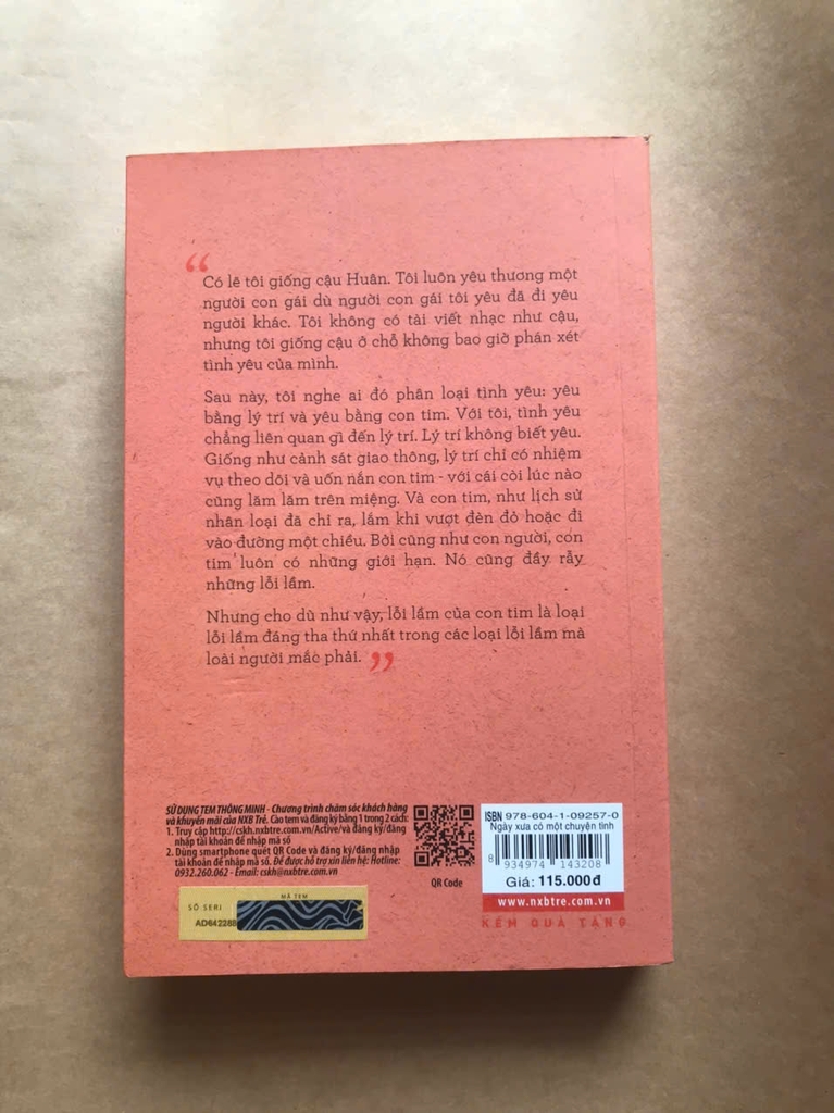 Ngày Xưa Có Một Chuyện Tình