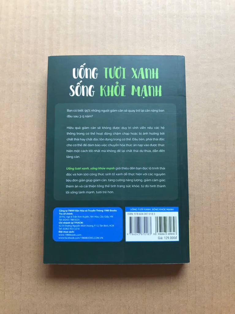 Uống Tươi Xanh, Sống Khỏe Mạnh