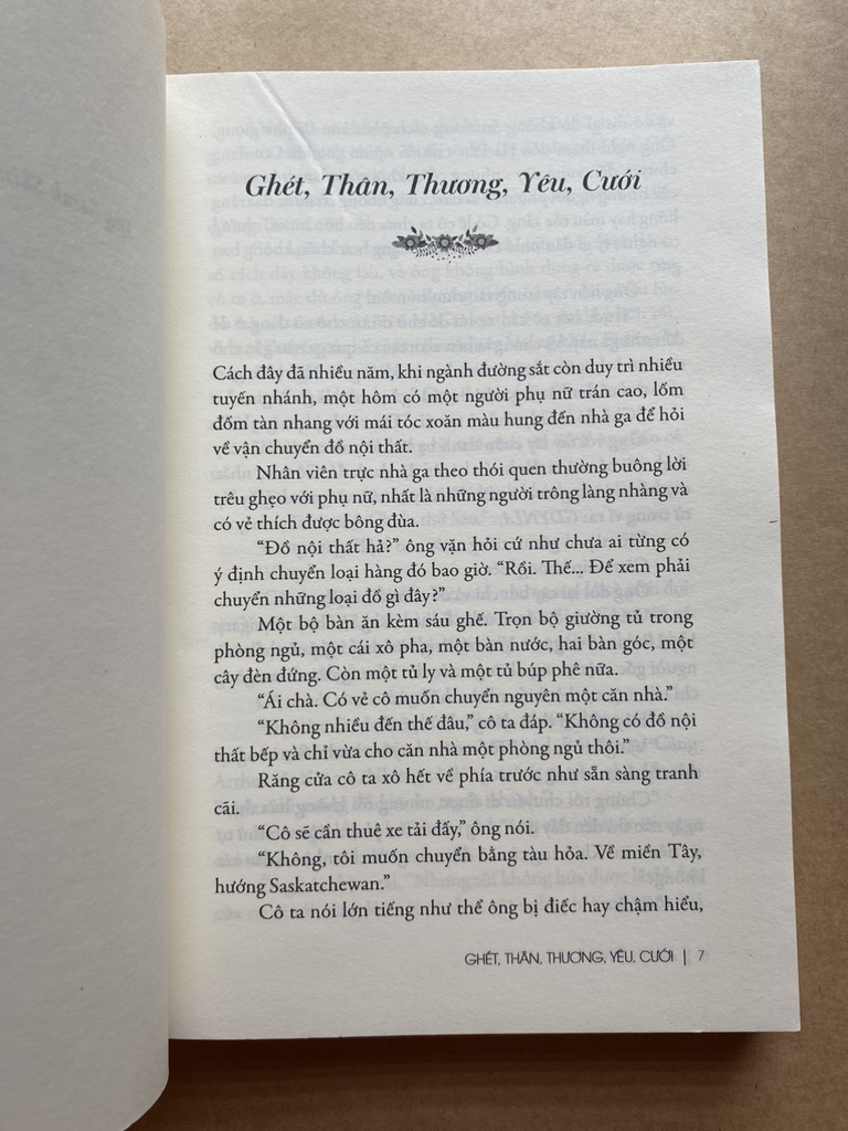 Ghét, Thân, Thương, Yêu, Cưới