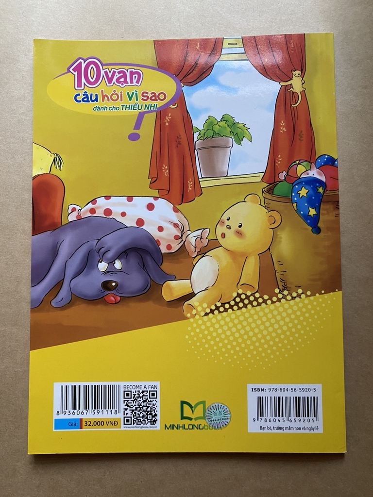 10 Vạn Câu Hỏi Vì Sao Dành Cho Thiếu Nhi - Bạn Bè, Trường Mầm Non & Ngày Lễ