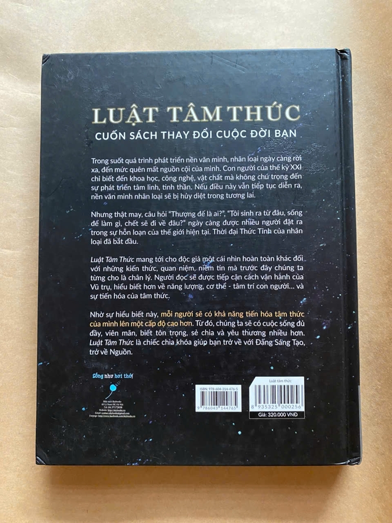 Luật Tâm Thức - Giải Mã Ma Trận Vũ Trụ ( Bìa Cứng )