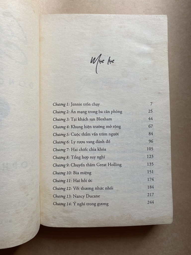 Kỳ Án Dòng Chữ Tắt